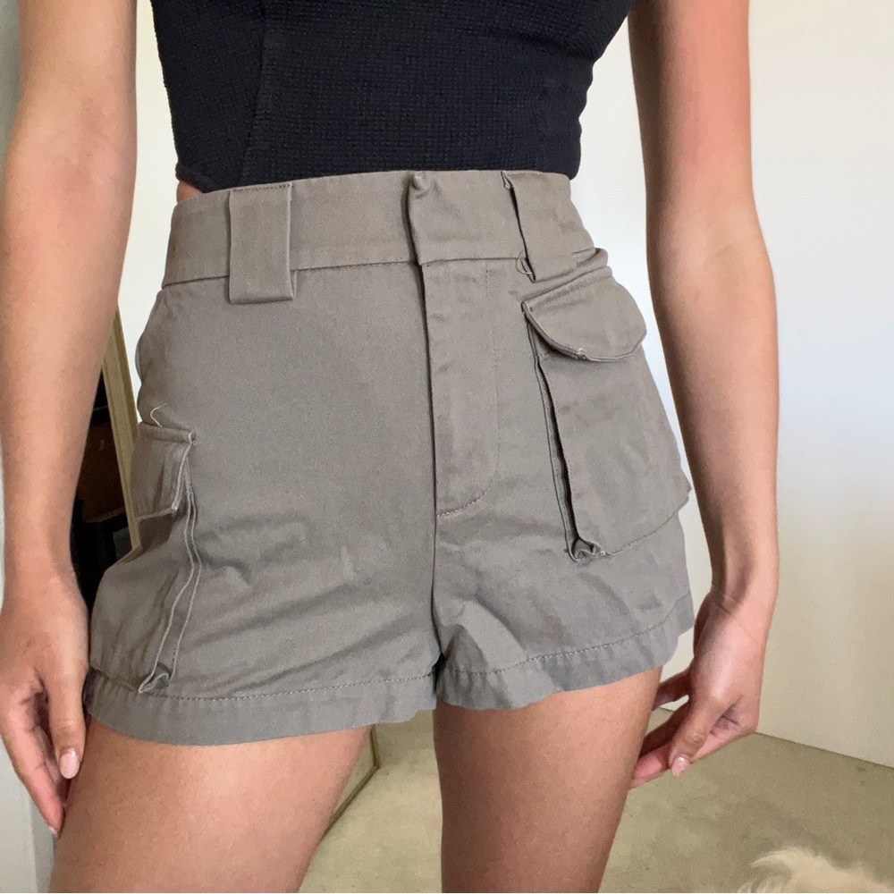 Utility cargo shorts